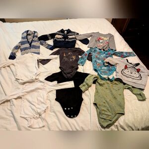10 piece boys 18m long sleeve bundle